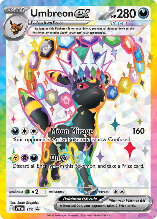 Umbreon ex - 176 - Prismatic Evolutions Promo