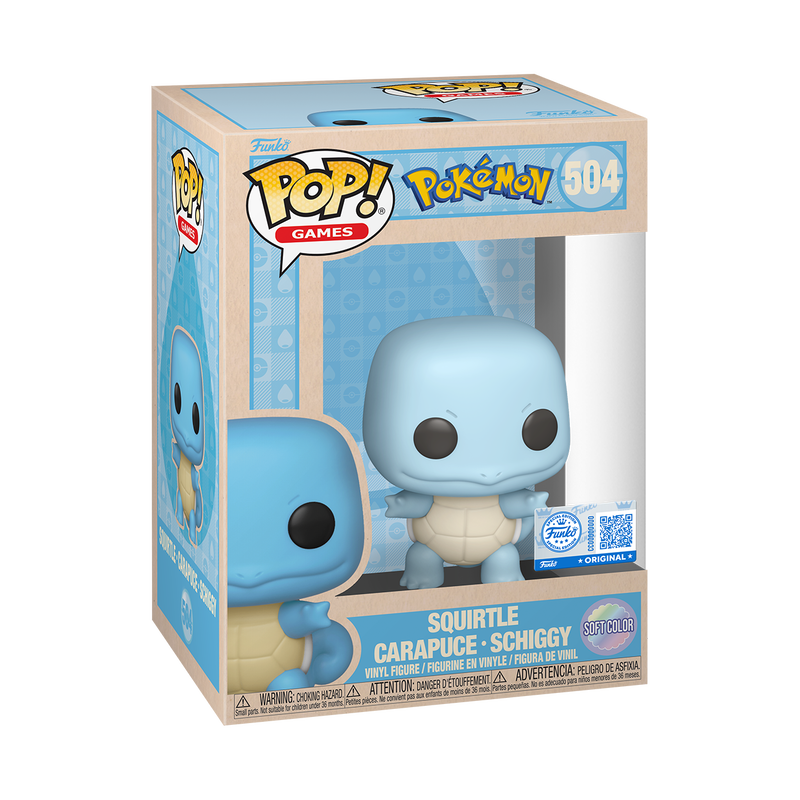 POKÉMON Funko POP! - Squirtle (Soft Color)