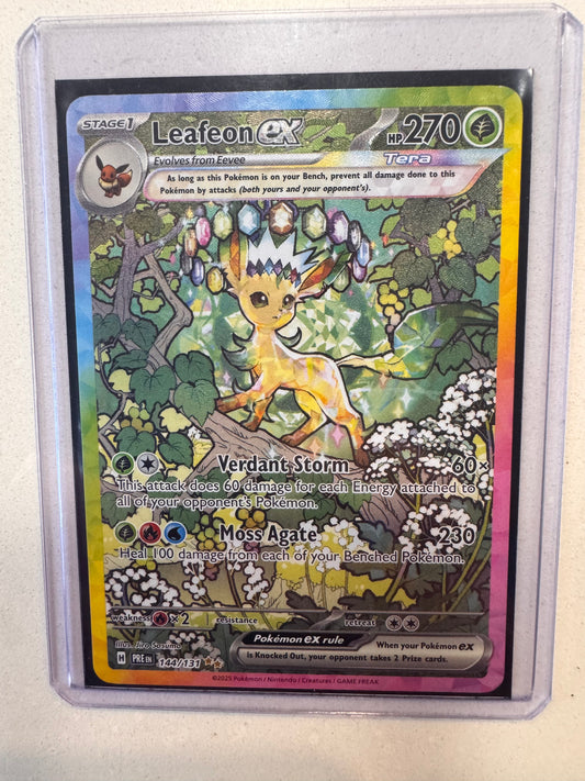 Leafeon EX SIR - Prismatic Evolutions 2025